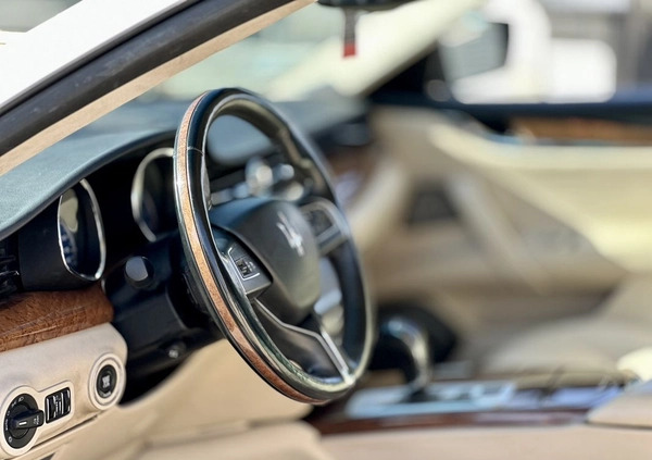 Maserati Quattroporte cena 143000 przebieg: 52000, rok produkcji 2014 z Łowicz małe 254